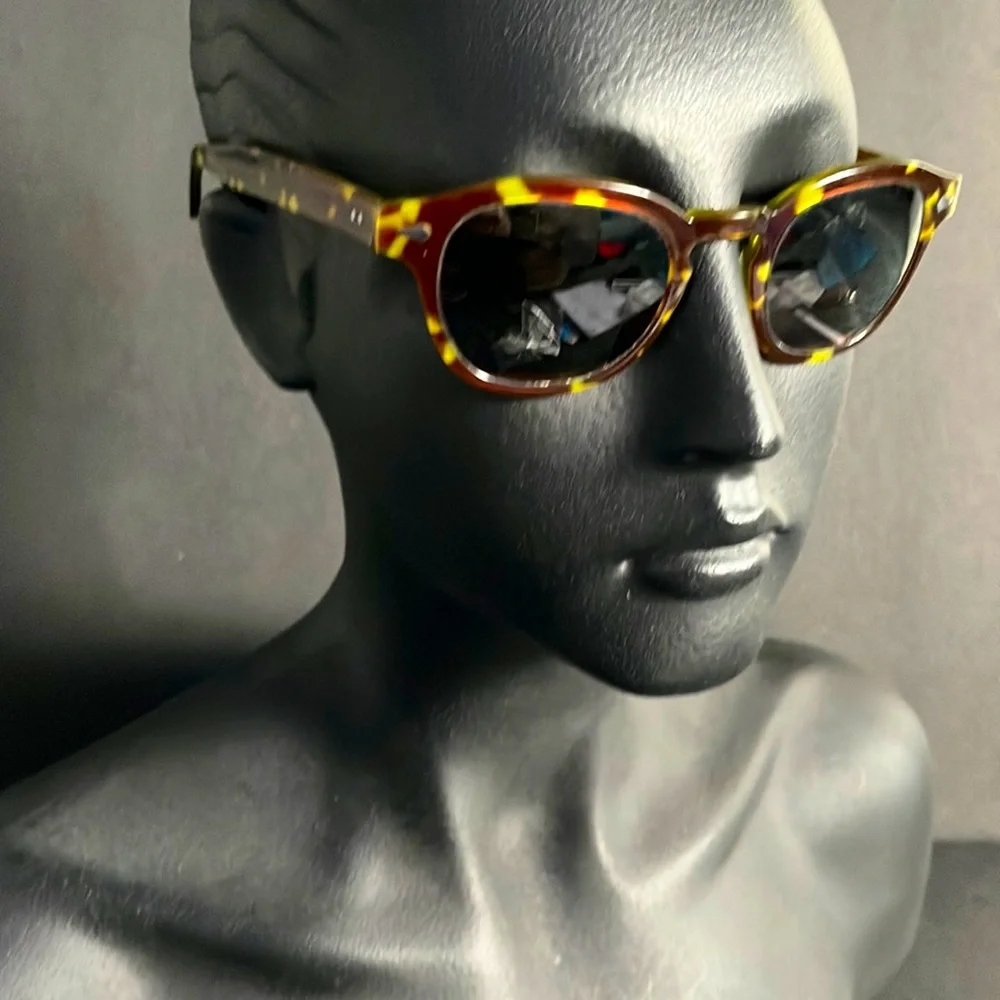 Vintage SPEX Faux Horn Tortoise Sunglasses Eyeglasses Retro